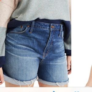 Madewell High Rise Shorts